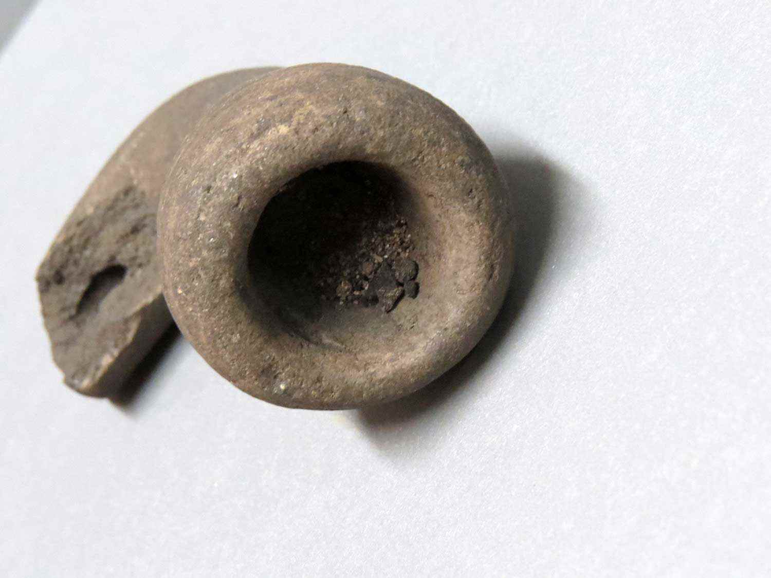 Clay pipe