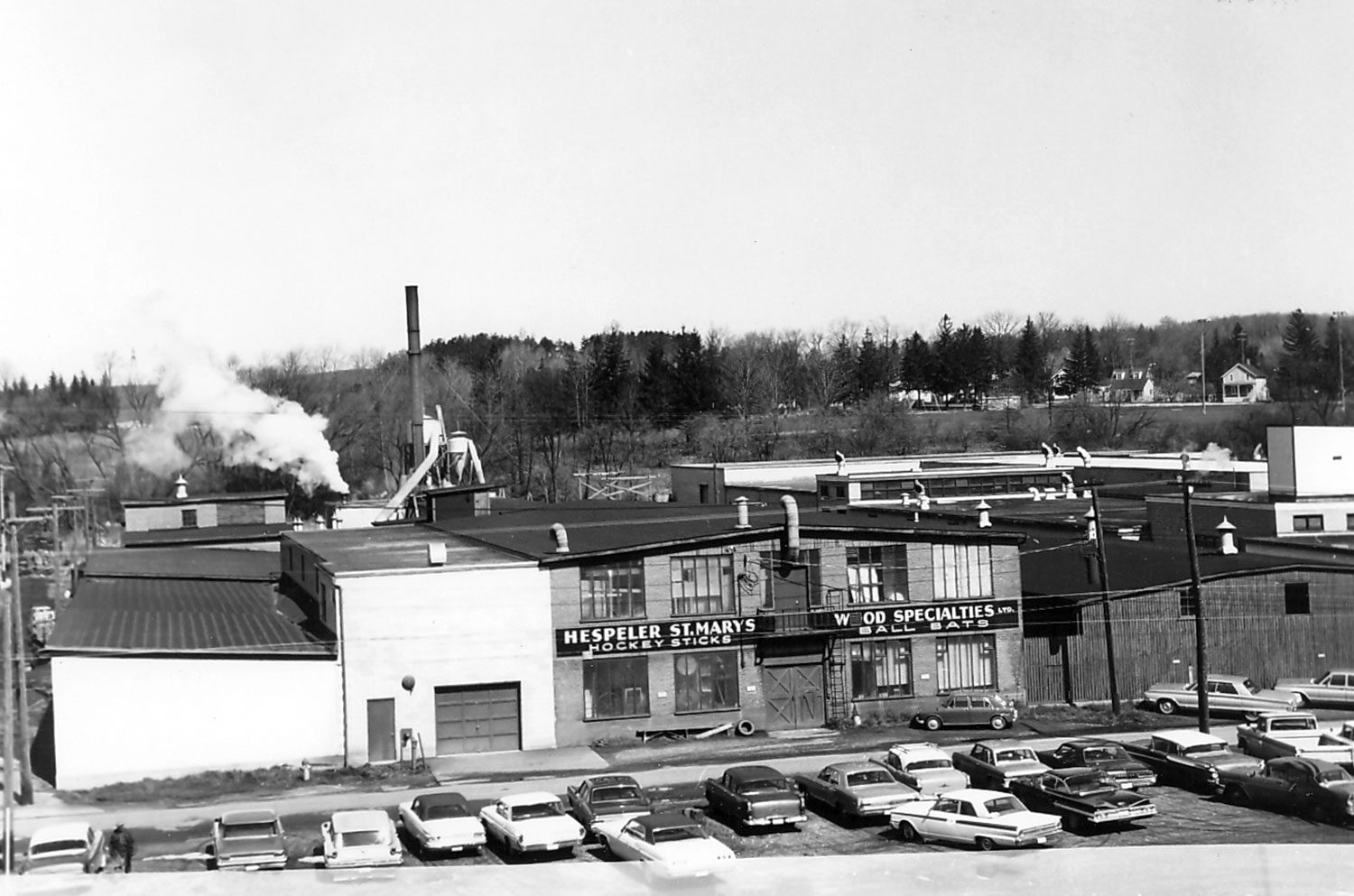 Hespeler St. Marys Wood Specialties Ltd., c. 1966 (Photo courtesy of the Cambridge Archives)