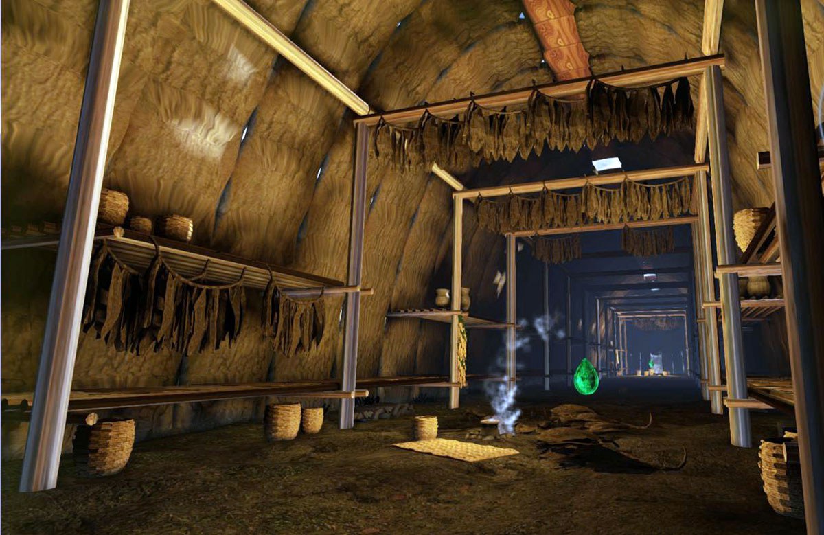Interacting with visual reality creations of ancient environments.