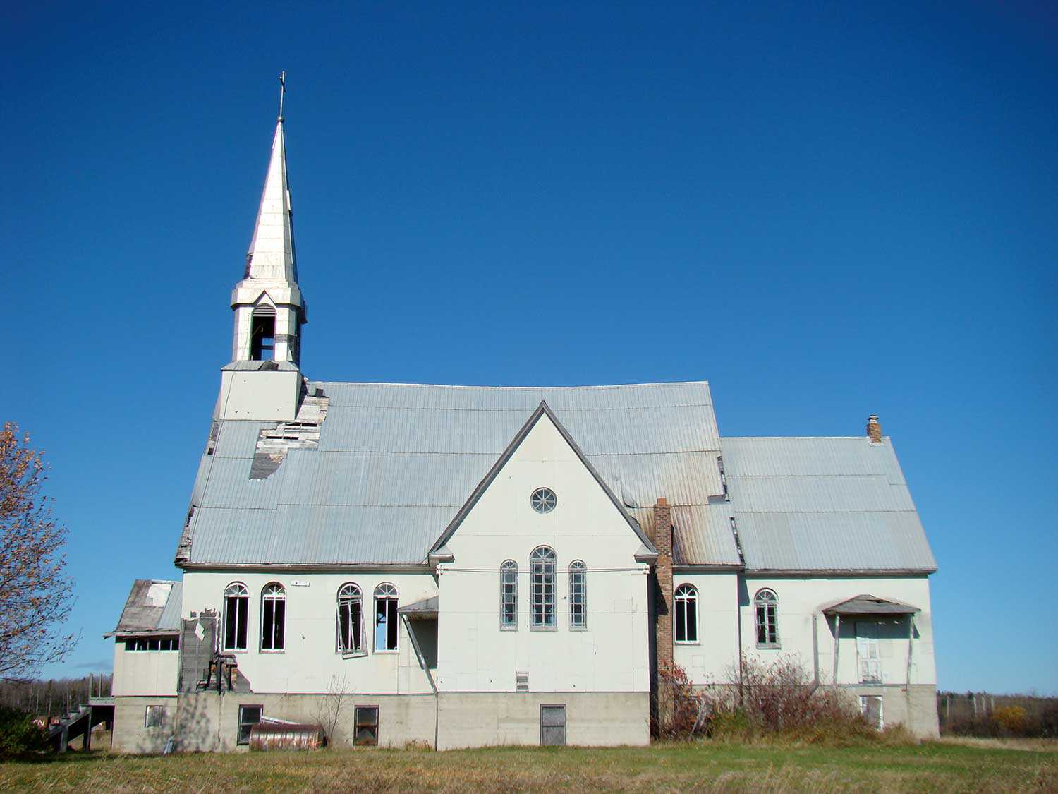 This building in Long Lac, vacant and unused since 2002, was formerly Infant Jesus Roman Catholic Church