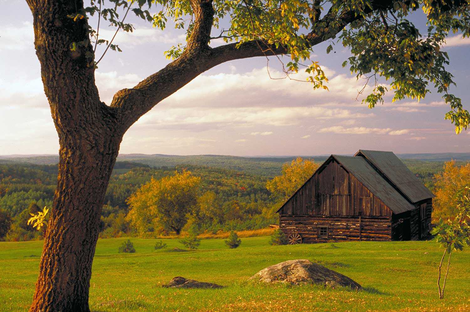 In Renfrew County, Irish and later German and Polish immigrants faced many challenges and hardships while transforming the rocky wilderness into farms and homesteads that grew into communities such as Wilno. © Ontario Tourism, 2009.