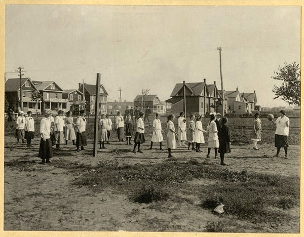 “Volleyball” c. 1914