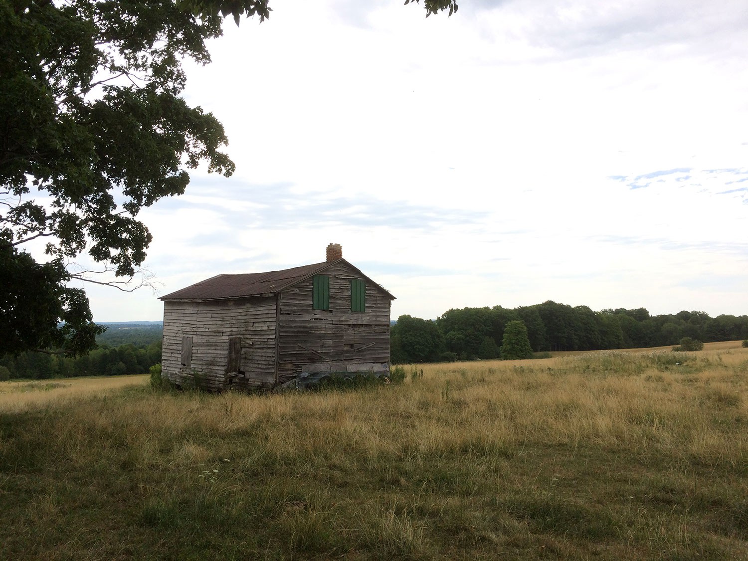 The c. 1850 house where my grandfather was born, at the farm that he continues to occupy at 94 years of age.