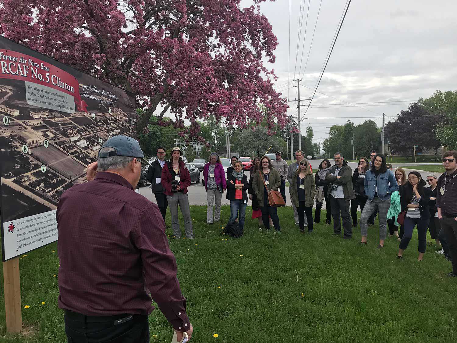 Walking tour of RCAF Clinton