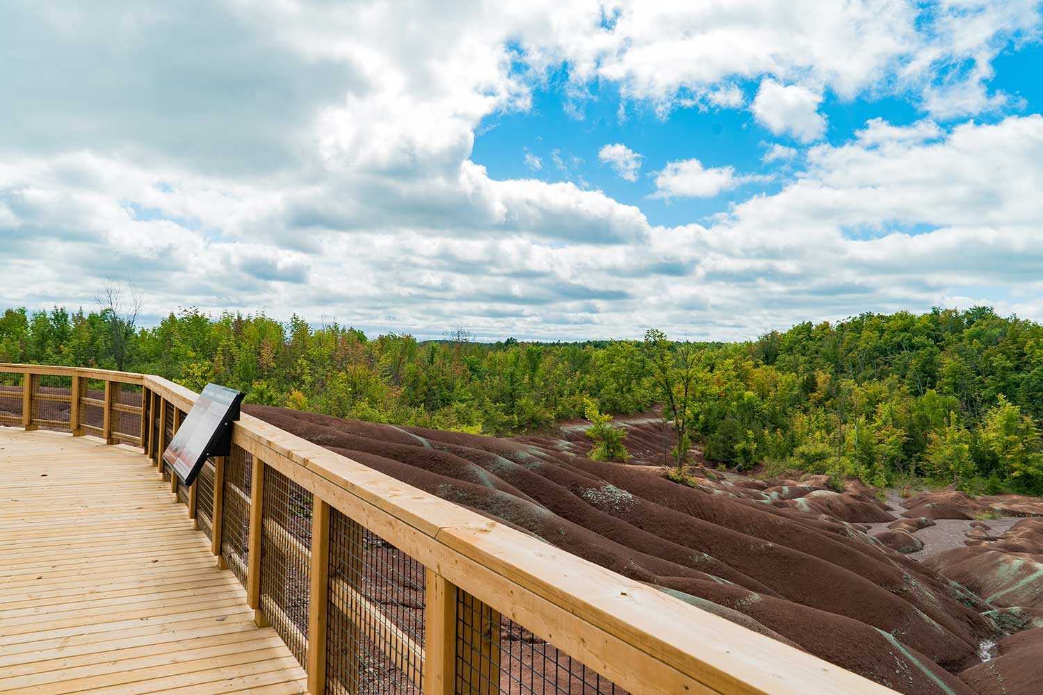 Cheltenham Badlands and boardwalk