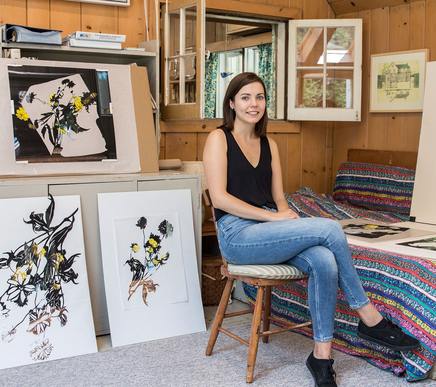 Doris McCarthy Artist-in-Residence Program artist Fiona Freemark, 2018