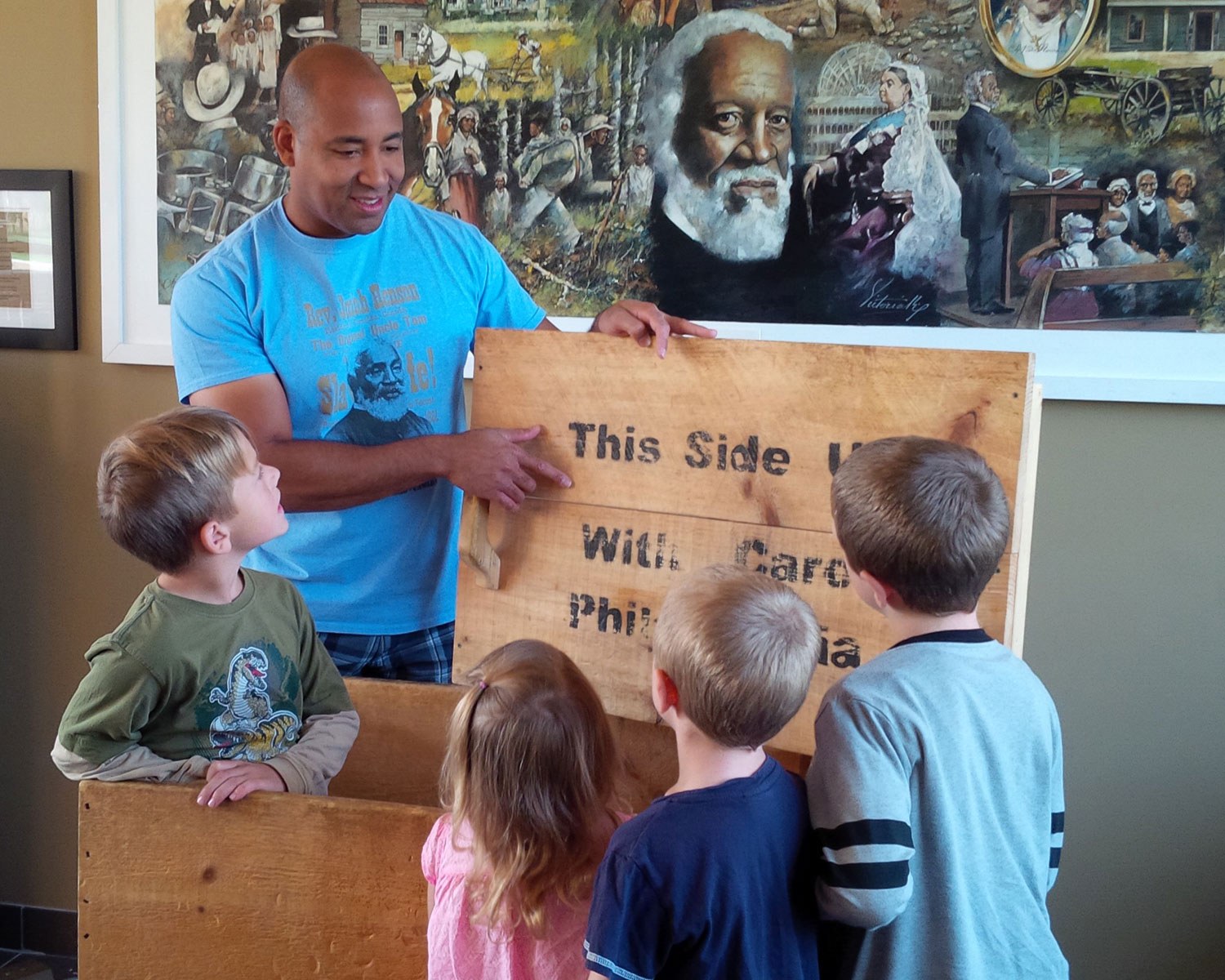 Inside the Josiah Henson Museum of African-Canadian History