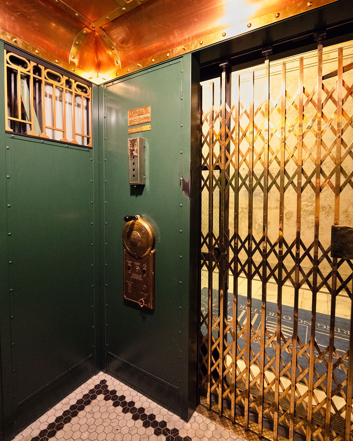 Ontario Heritage Centre elevator (Photo: Mark Wolfson)